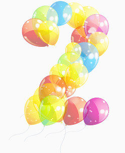 气球数字2