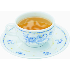 青花瓷茶杯毛笔字