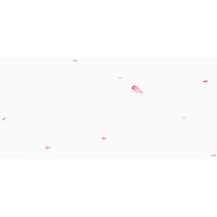 漂浮的粉色花瓣