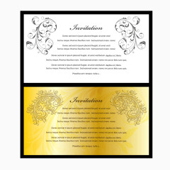 矢量英文通知书录取书