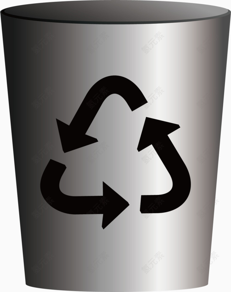 垃圾桶png矢量素材