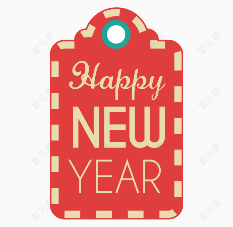 新年标签