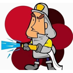 消防员卡通人物素材