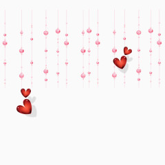 粉色现代海报装饰