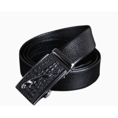 皮带男真皮自动扣牛皮裤带