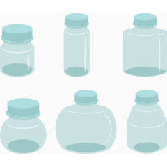 矢量瓶子