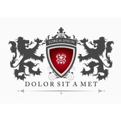 欧洲贵族勋章红色