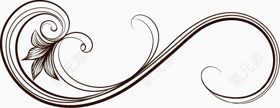 平面矢量装饰花纹素材