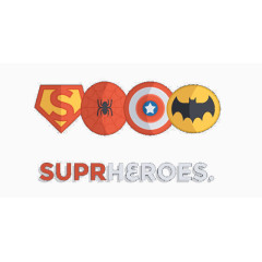 卡通英雄动漫元素