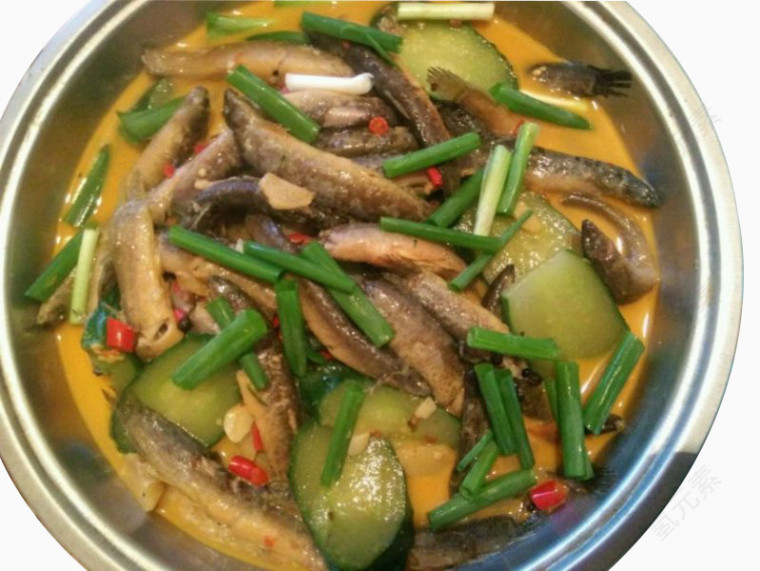葱段火锅鳝鱼