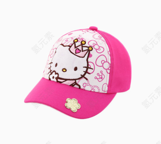 Hellokitty公主遮阳鸭舌帽