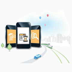 黑色现代数码产品