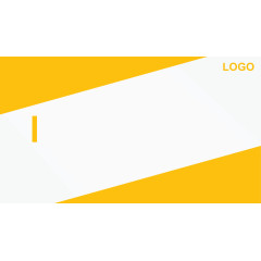 商务黄色封面页.