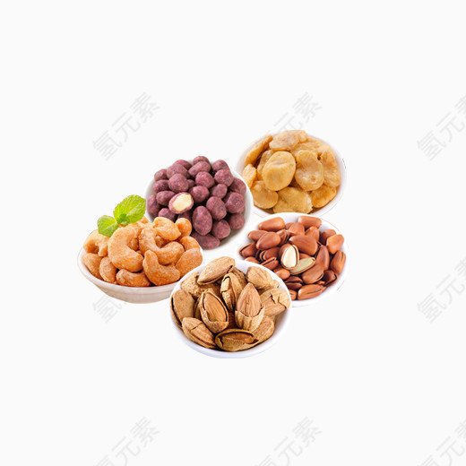 松子腰果碧根果组合