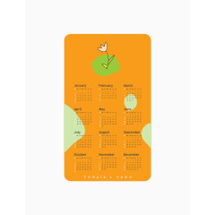 矢量 笔记本 日历