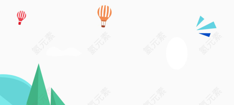 漂浮氢气球