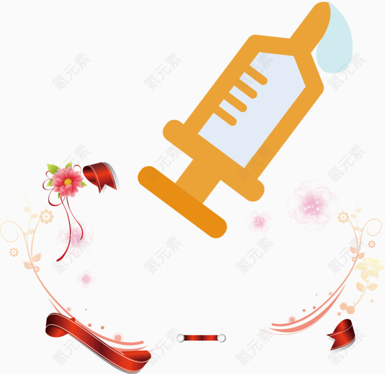 卡通护士节边框