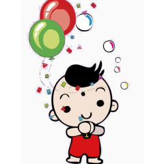 可爱卡通小孩形象设计