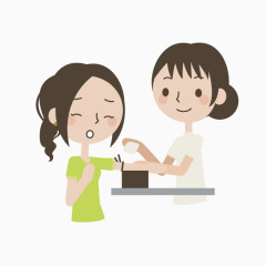 卡通抽血检查