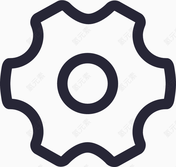 iconfont-shezhi空心