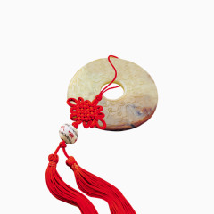 中国古风喜庆玉佩