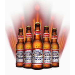 产品实物百威啤酒