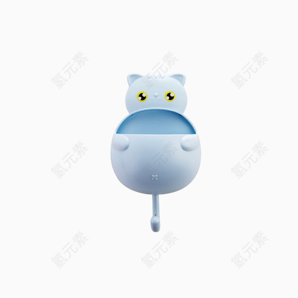 简家吸盘肥皂盒香皂盒蓝色