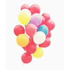 彩色氢气球