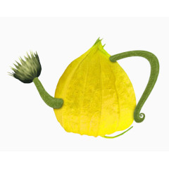 卡通植物创意小茶壶