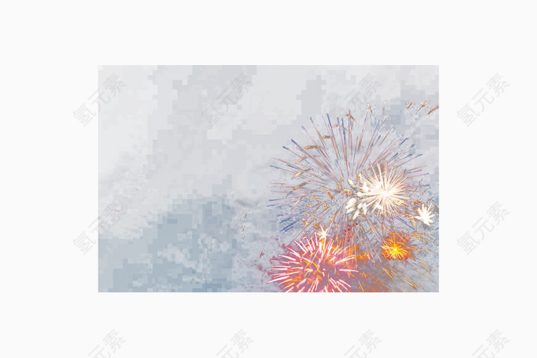 节日庆典烟花焰火