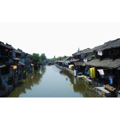 浙江乌镇景色素材图片