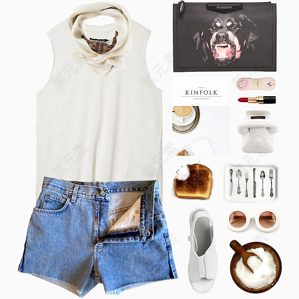 休闲时尚女装搭配