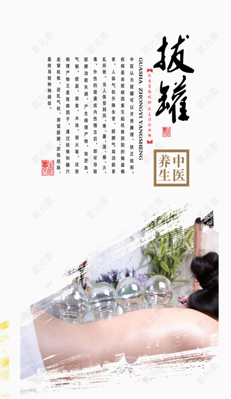 拔罐养生广告1
