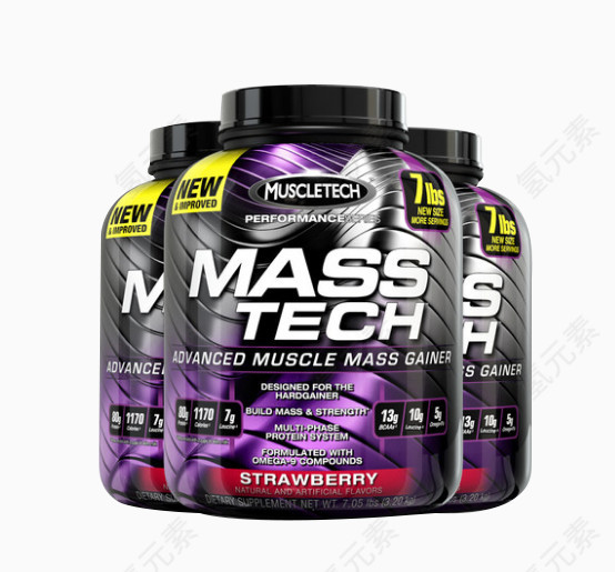 肌肉科技增肌粉7磅