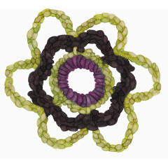 漂亮毛织手工花朵