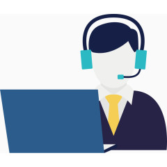 男士咨询客服素材