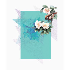 山茶花背景素材