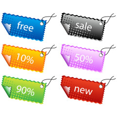 打折促销标签