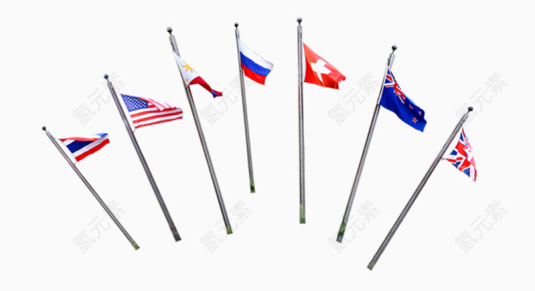 各国国旗免抠素材