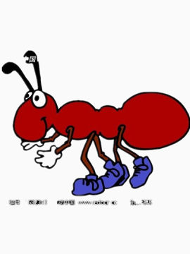 卡通蚂蚁矢量图