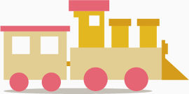 卡通火车头
