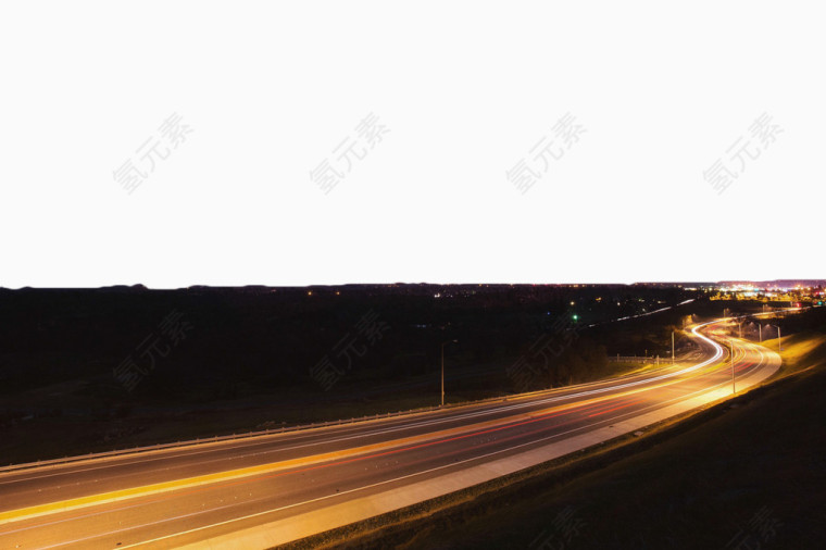 公路夜景
