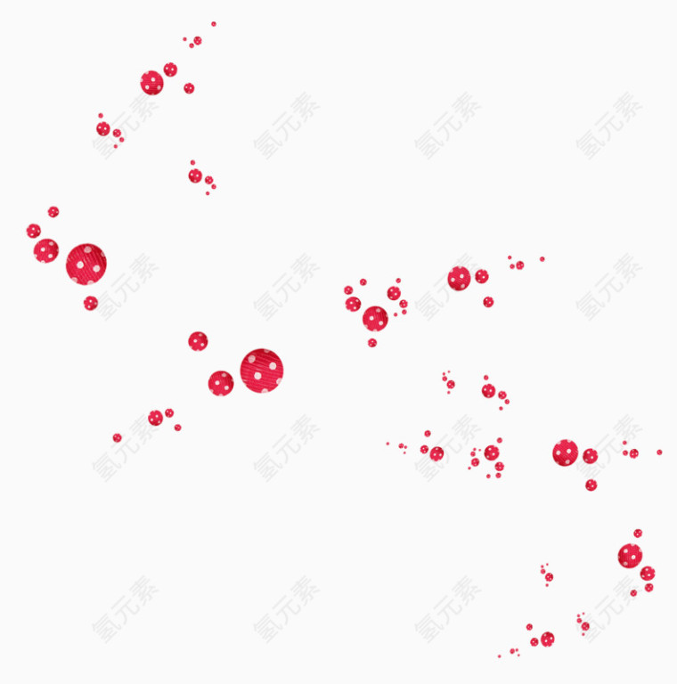 红色圆点图片