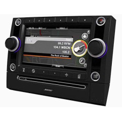 产品实物汽车音响