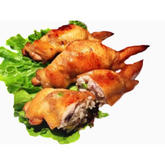 台式蜜汁美食鸡翅包饭