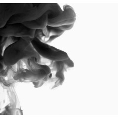 水中的扩散水彩颜料