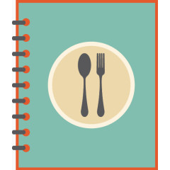 餐饮食物设计矢量素材