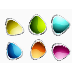 矢量不规则标签