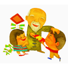 除夕夜习俗发红包