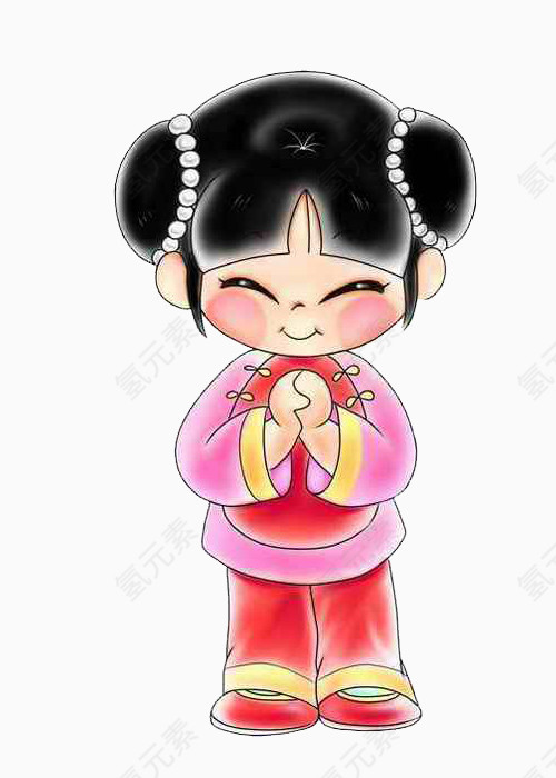 拜年福娃